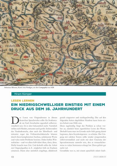 Artikelvorschau: Lesen Lernen